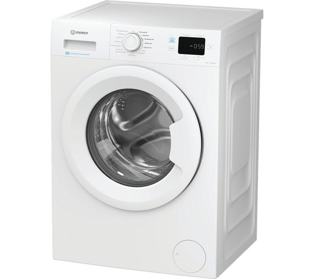 INDESIT Push&Go IP 946 PUSH&GO UK Lavadora de 9 kg y 1400 rpm - Blanca