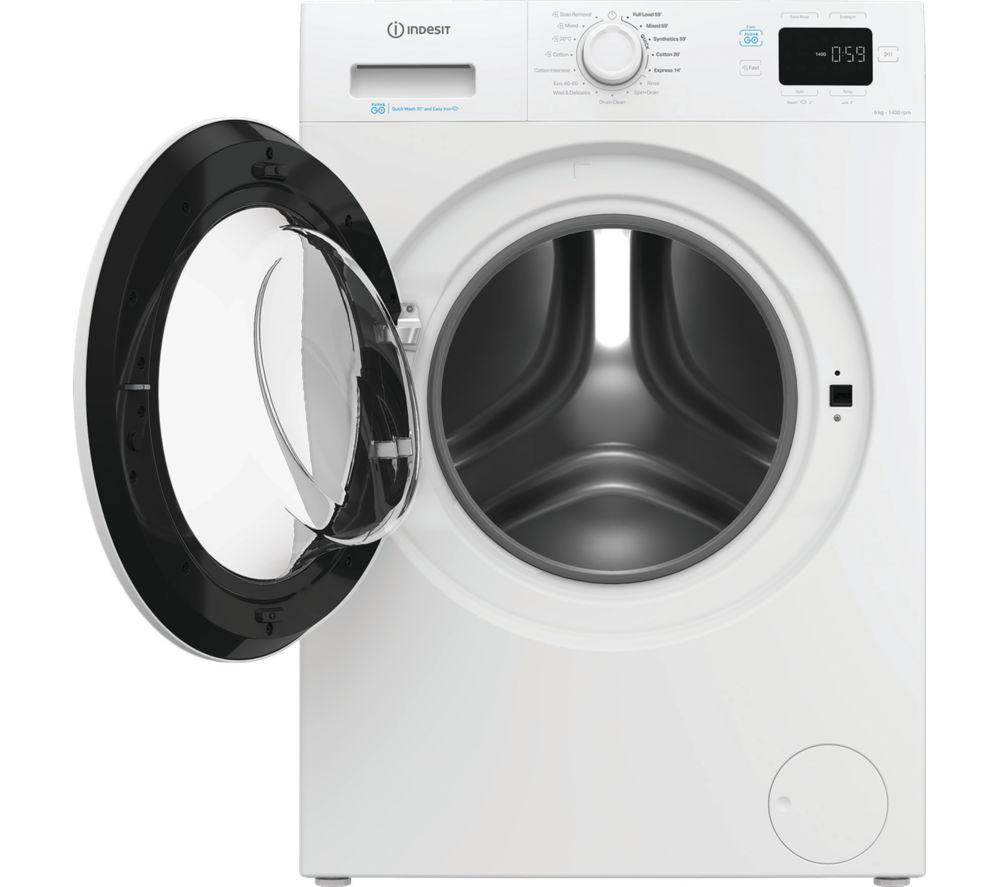 INDESIT Push&Go IP 946 PUSH&GO UK Lavadora de 9 kg y 1400 rpm - Blanca