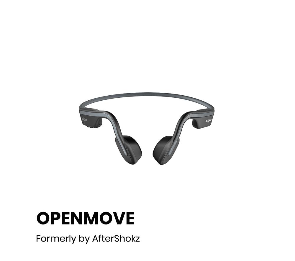 Auriculares deportivos Bluetooth inalámbricos SHOKZ OpenMove - Gris