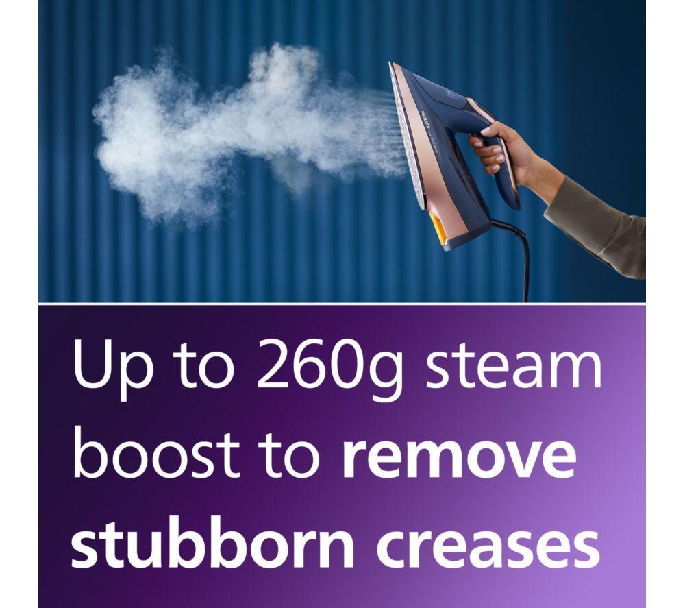 PHILIPS Azur 8000 Series DST8050/26 Steam Iron - Dark Blue