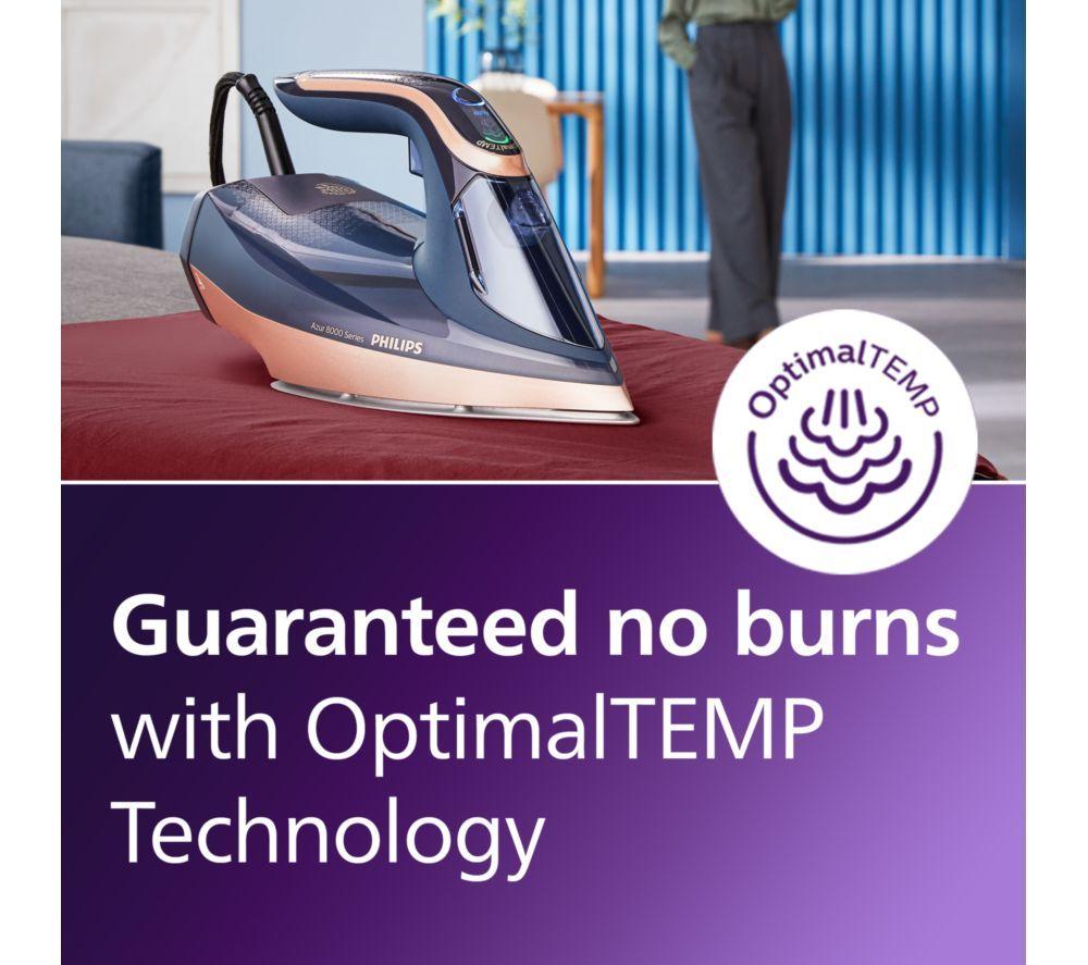 PHILIPS Azur 8000 Series DST8050/26 Steam Iron - Dark Blue