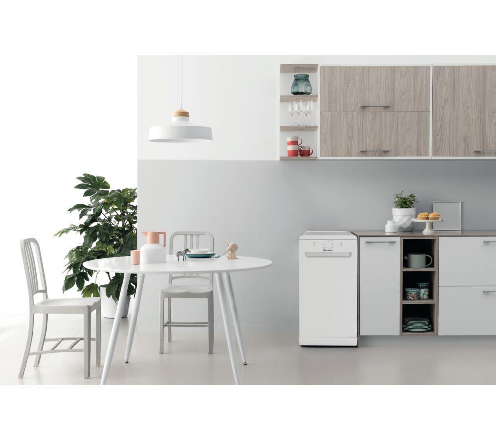 Lavavajillas compacto INDESIT IN2FE10CS90WUK - Blanco