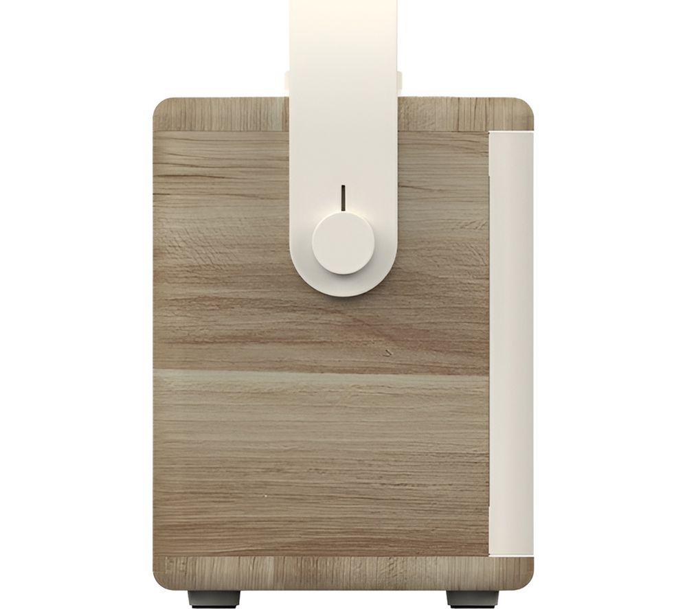 Altavoz portátil Bluetooth PURE Classic Aura - Blanco algodón y roble