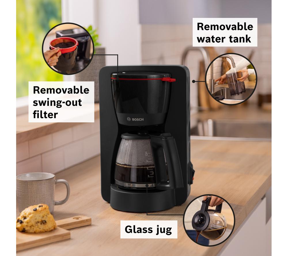 BOSCH MyMoment TKA2M113GB Filterkaffeemaschine – Schwarz
