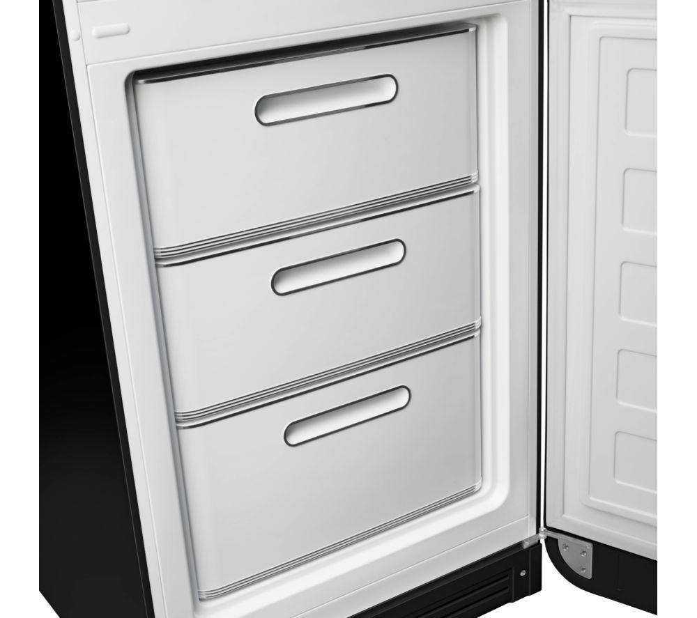 SMEG FAB32RBL6UK Frigorífico Combi 70/30 - Negro