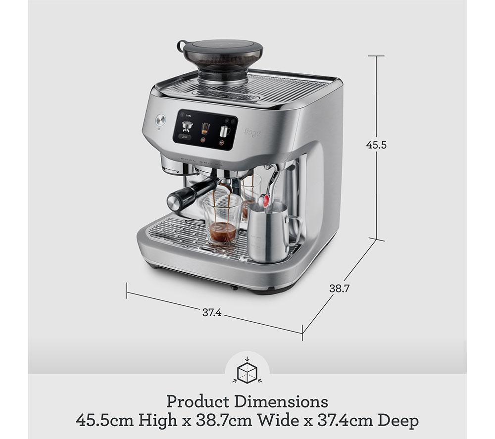 SAGE SES995 Oracle Dual Boiler Smart-Siebträgermaschine - Edelstahl