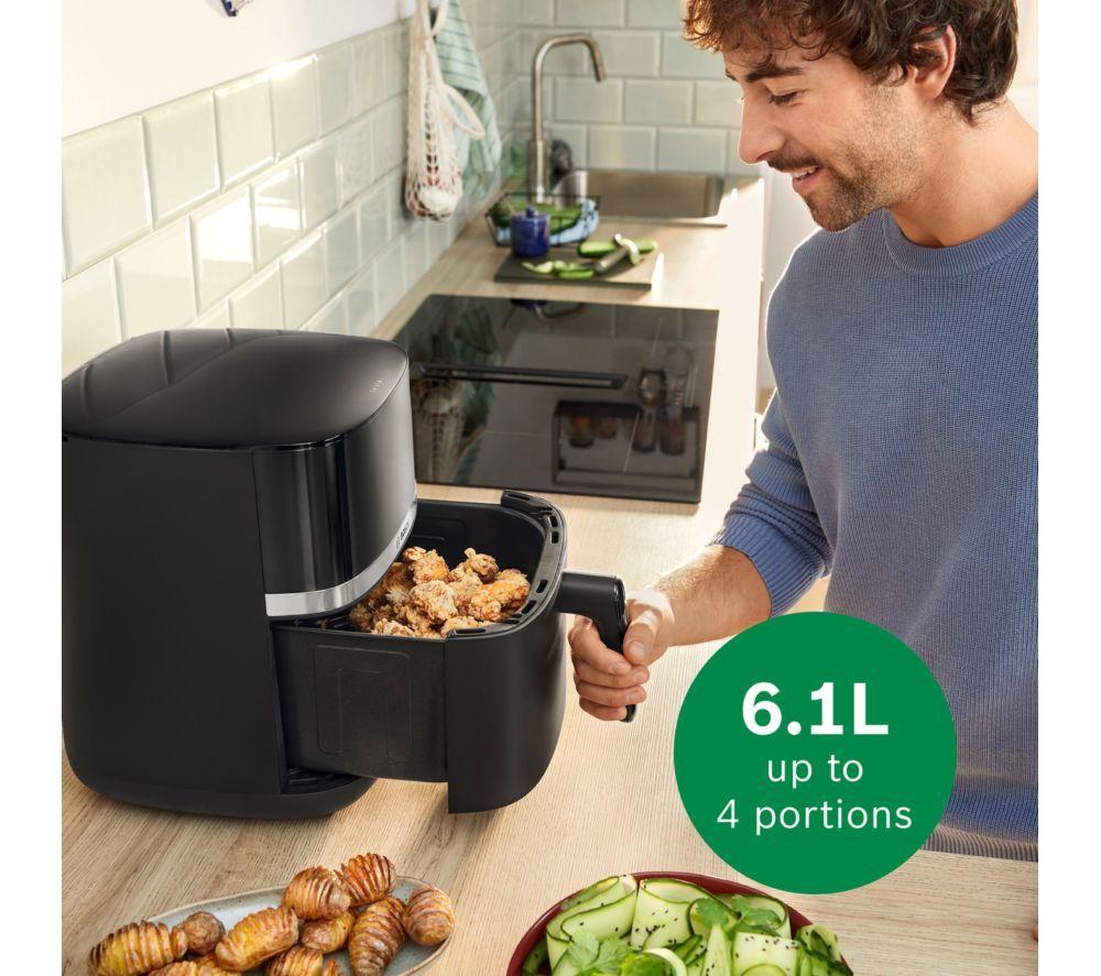 Freidora de aire BOSCH Serie 4 MAF462B0GB - Negra