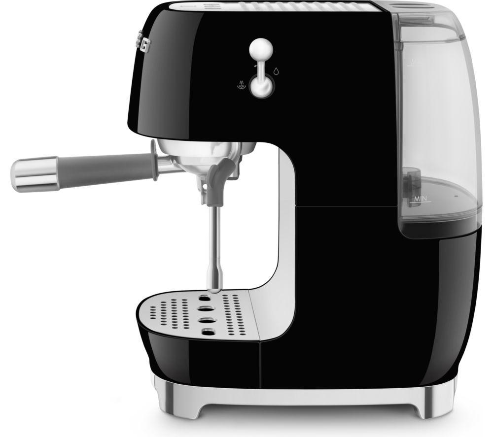 Cafetera de expreso con infusión fría SMEG ECF03 – Negra