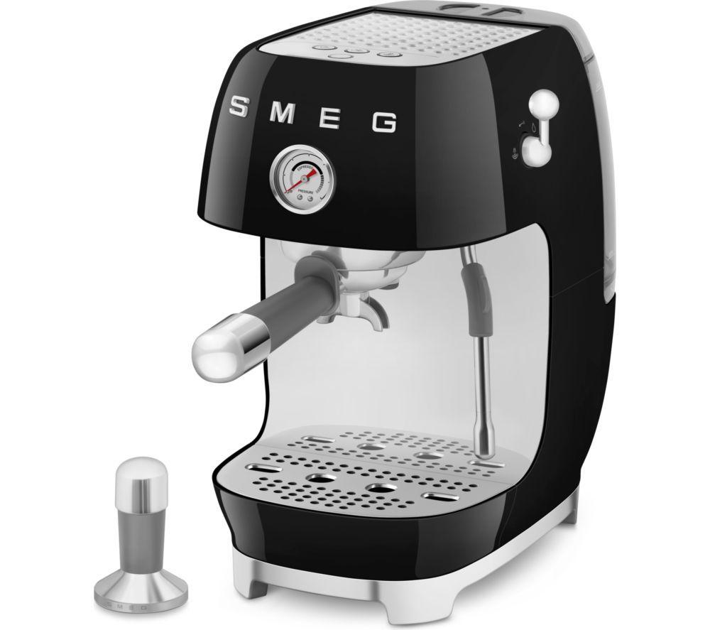 Cafetera de expreso con infusión fría SMEG ECF03 – Negra