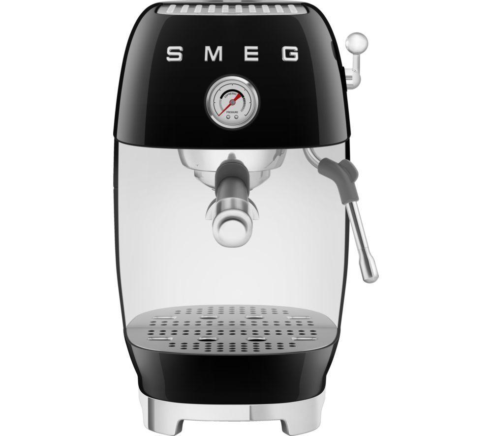 SMEG Espresso with Cold Brew ECF03 Coffee Machine – Black