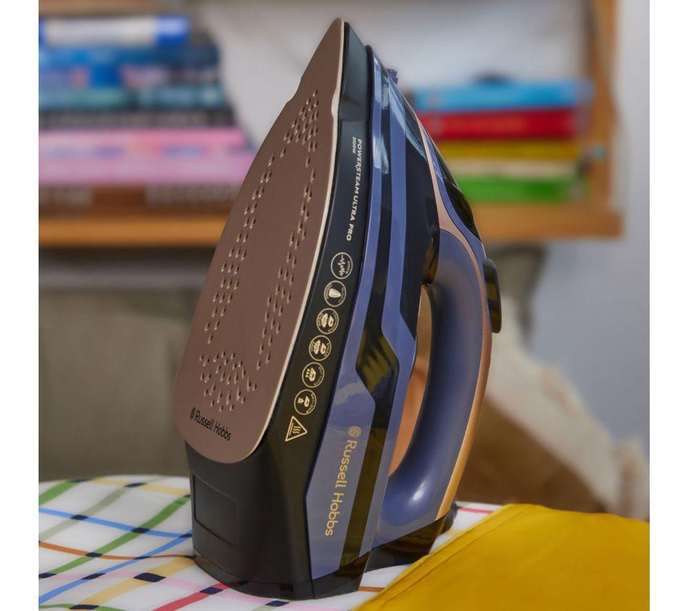 RUSSELL HOBBS Powersteam Ultra Pro Steam Iron - Midnight Blue