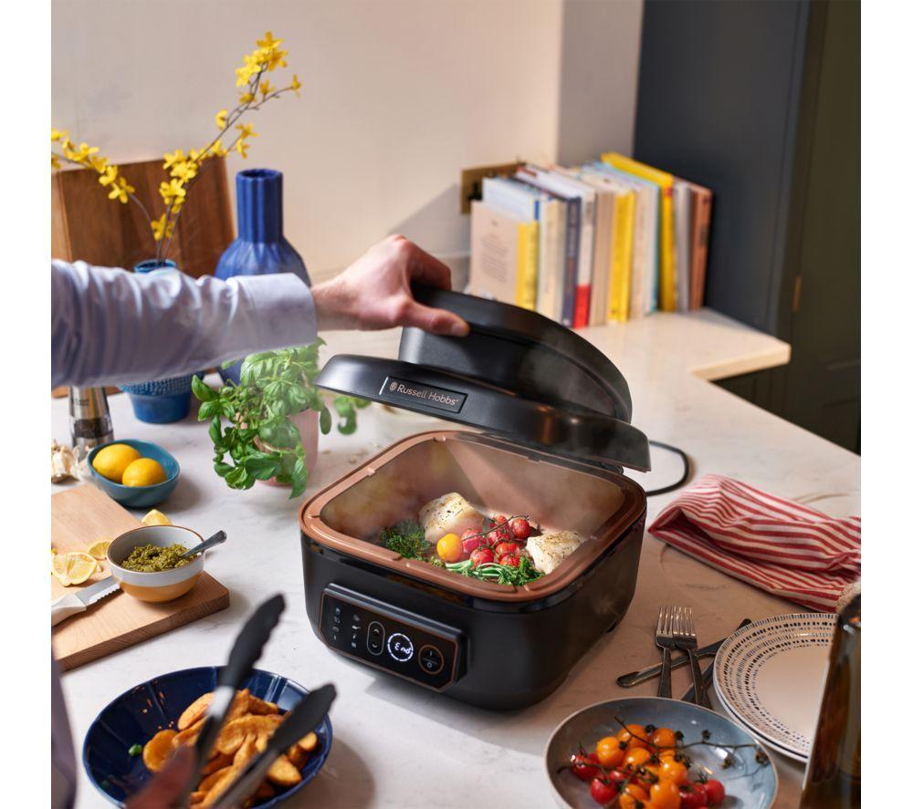 RUSSELL HOBBS SatisFry Air & Grill 26520 Freidora de aire y multicocina - Negro
