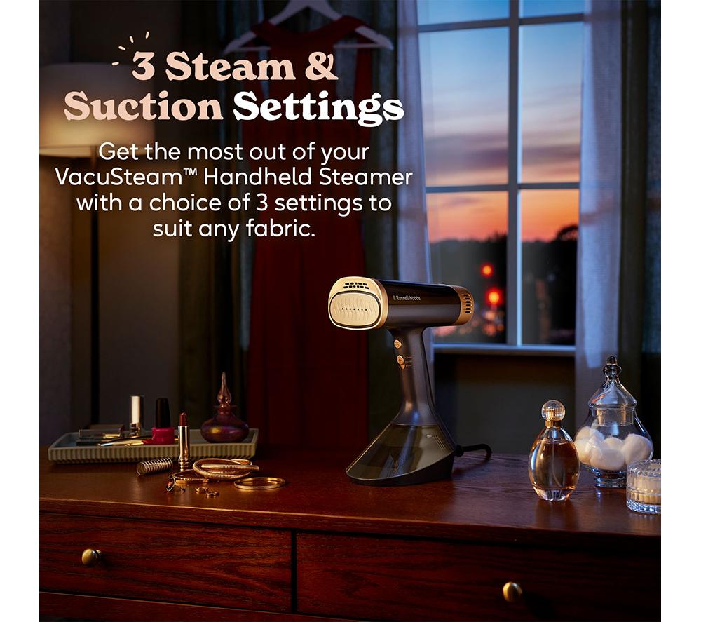 RUSSELL HOBBS VacuSteam Clothes Steamer - Midnight Blue