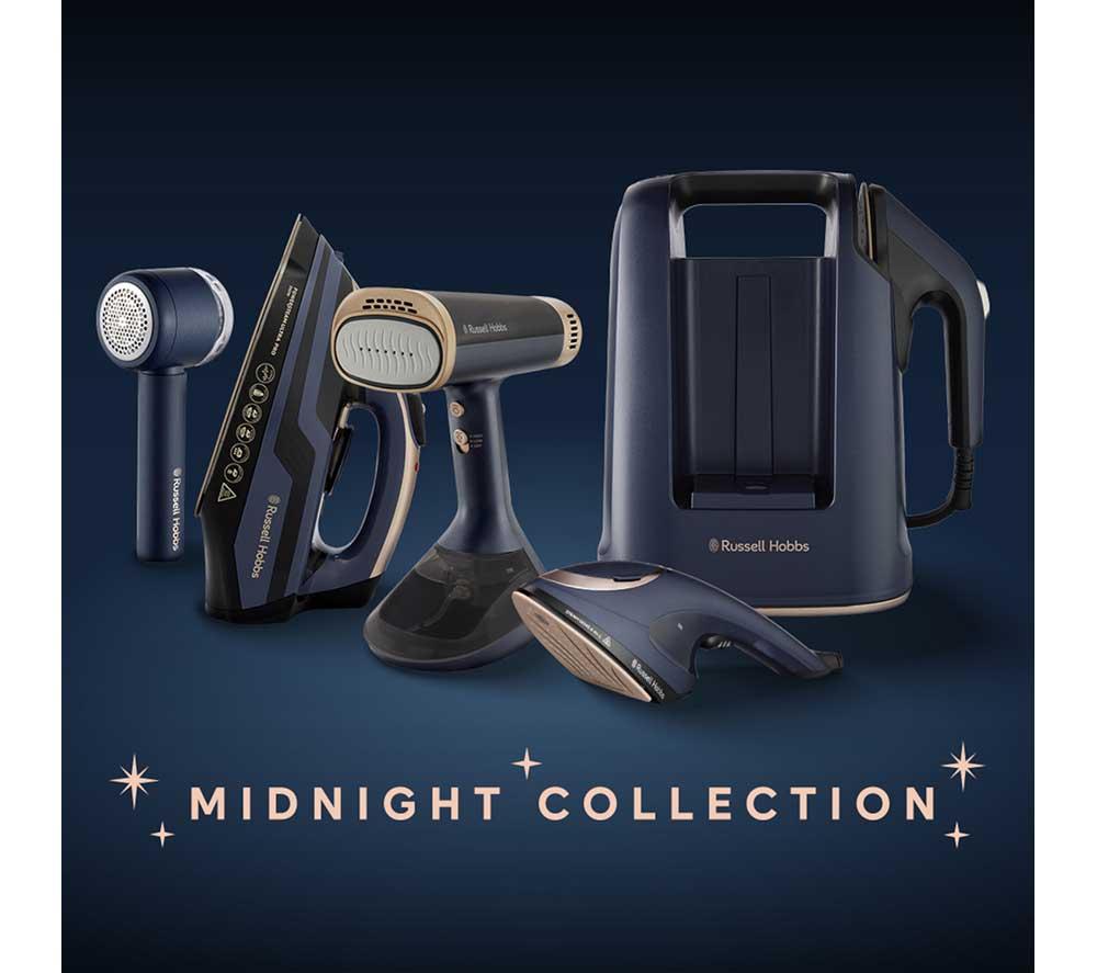 RUSSELL HOBBS VacuSteam Clothes Steamer - Midnight Blue