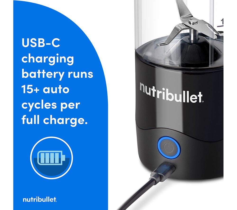 Minilicuadora portátil NUTRIBULLET - Negra