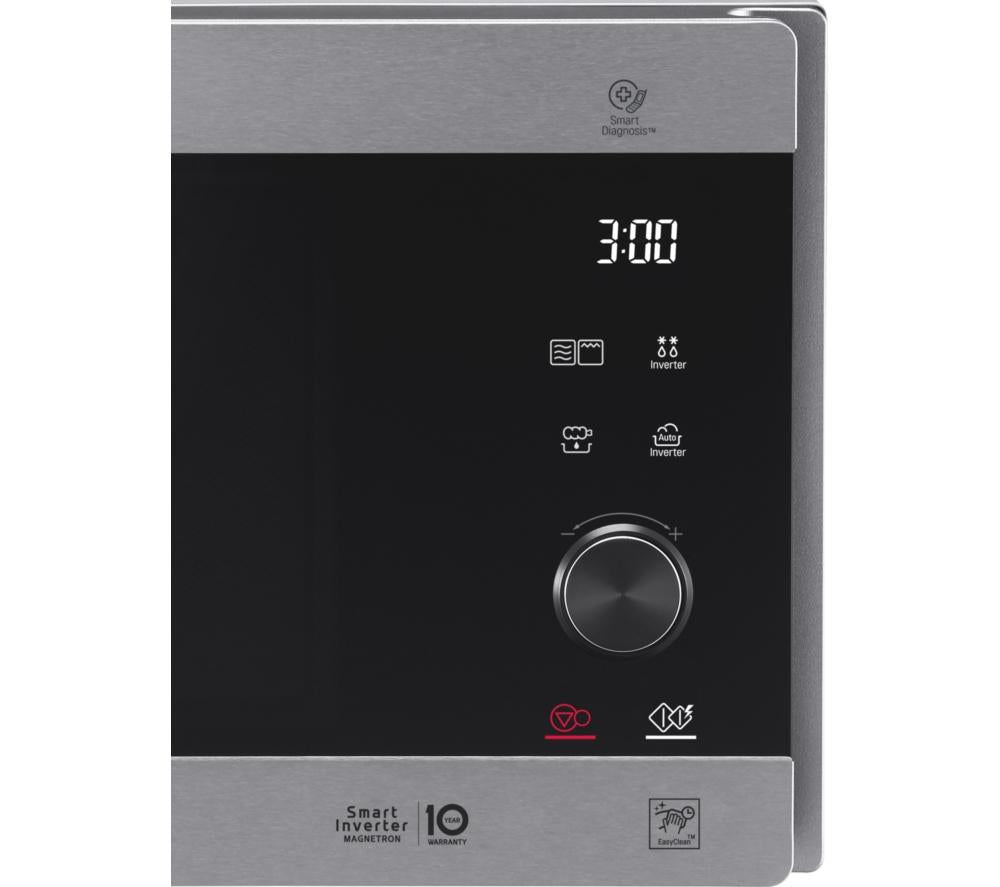 LG NeoChef MH6565CPS Kompakt-Mikrowelle mit Grill - Silber