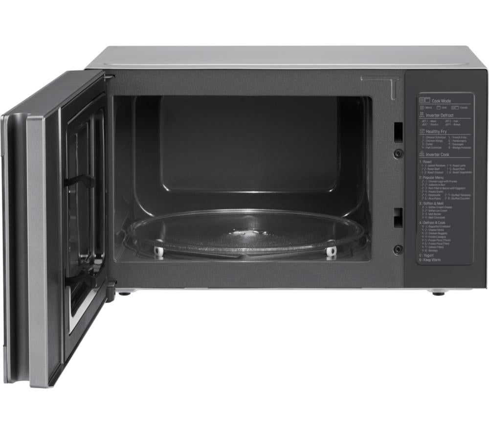 LG NeoChef MH6565CPS Kompakt-Mikrowelle mit Grill - Silber