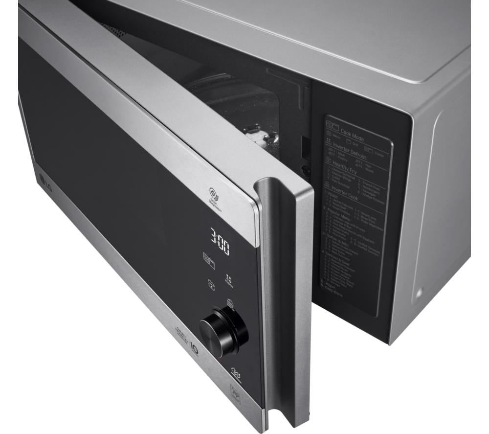 LG NeoChef MH6565CPS Kompakt-Mikrowelle mit Grill - Silber