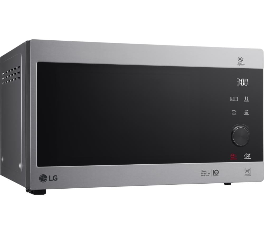 LG NeoChef MH6565CPS Kompakt-Mikrowelle mit Grill - Silber