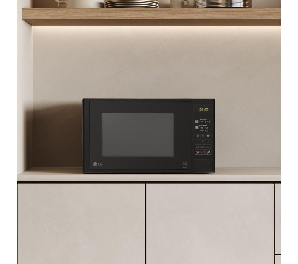 LG MH6042D Compact Microwave with Grill - Black