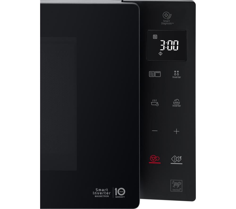 Microondas compacto LG NeoChef MH6535GIS con grill - Negro