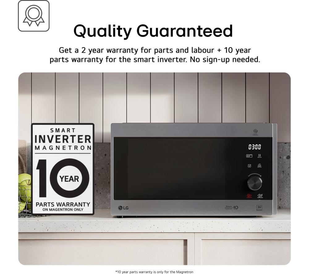 LG NeoChef MH6336GIB Kompakt-Mikrowelle mit Grill – Schwarz