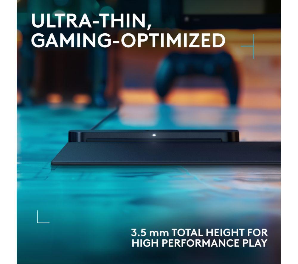 LOGITECH PowerPlay 2 Gaming-Mauspad – Schwarz