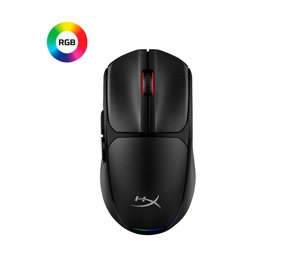 Ratón Óptico Inalámbrico para Juegos HYPERX Pulsefire Fuse RGB