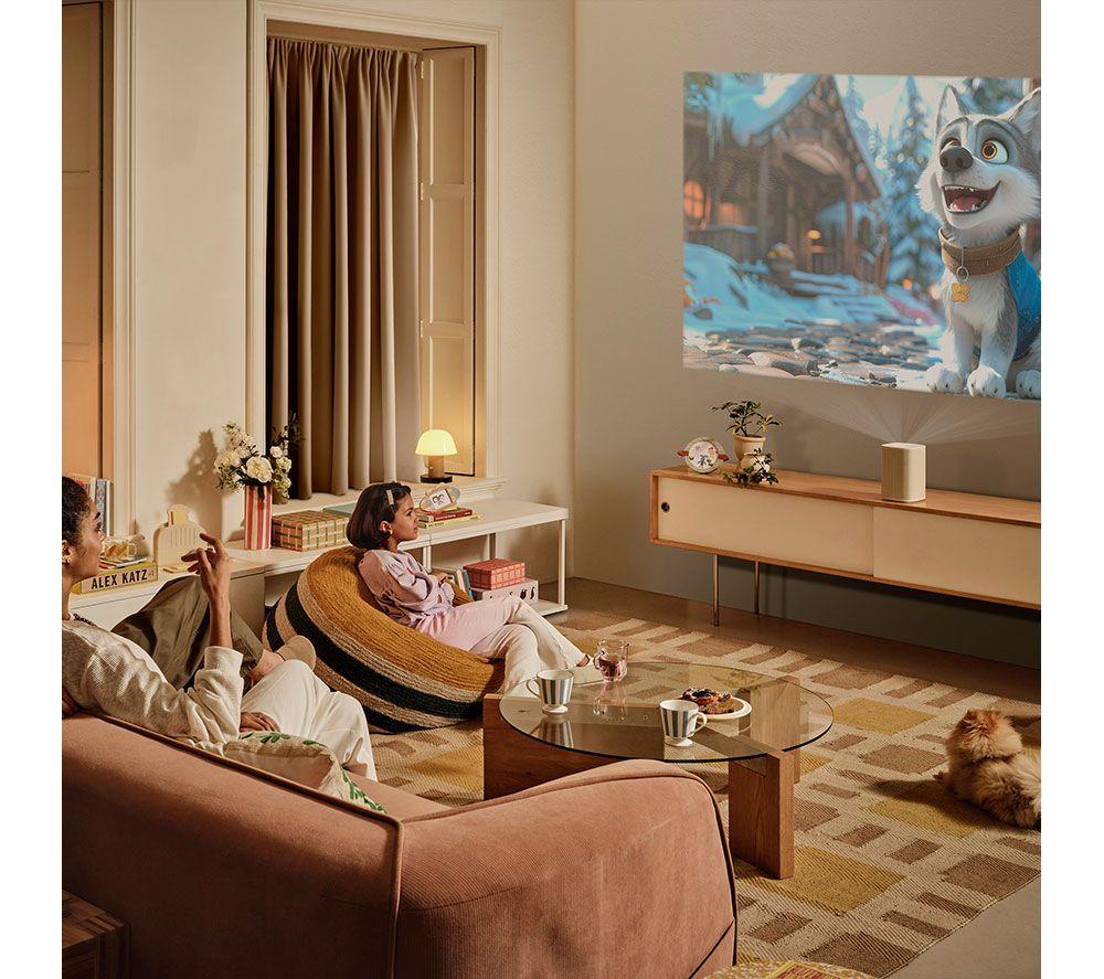 SAMSUNG The Premiere 5 SP-LPF5DSAXXXU Smart Full HD Home Cinema Projector - White