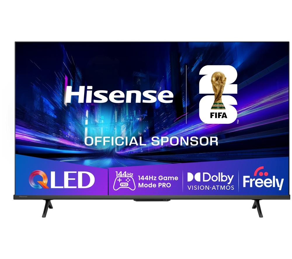 HISENSE E7Q PRO 43" QLED 4K HDR Smart TV with Freely - 43E7QTUK PRO