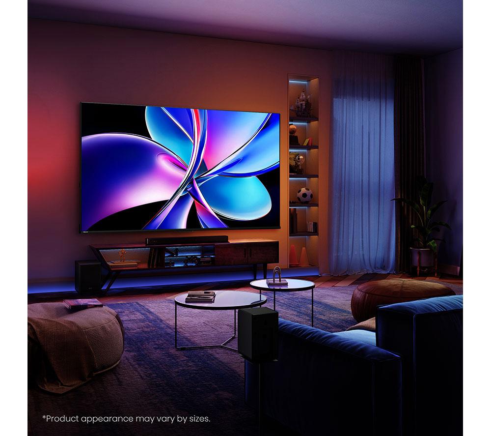 HISENSE E7Q PRO 43" QLED 4K HDR Smart TV with Freely - 43E7QTUK PRO
