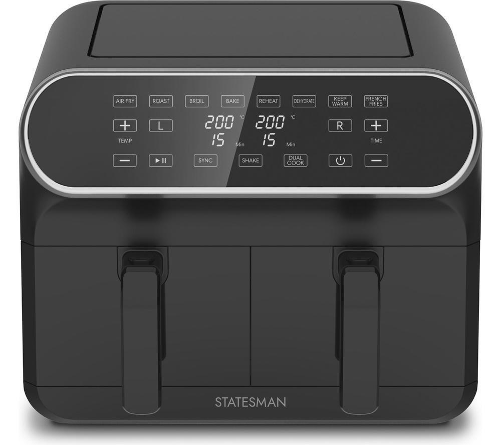 STATESMAN SKAF08017BK Air Fryer - Black