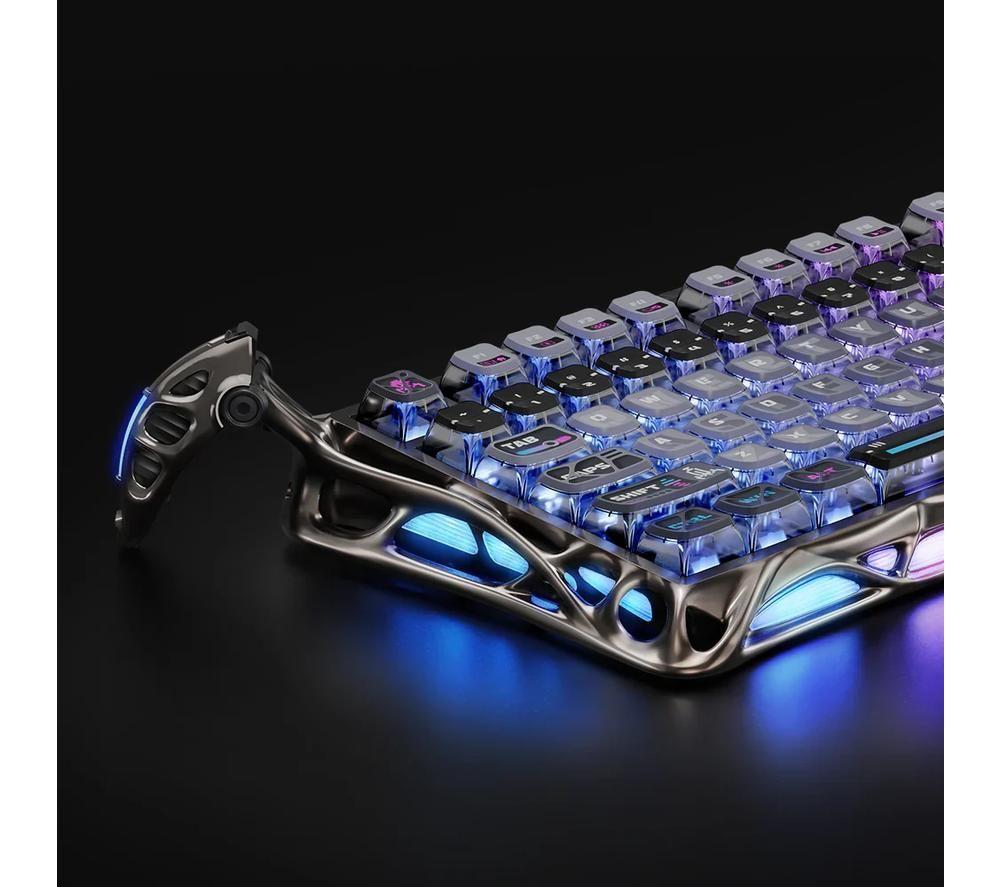 GRAVASTAR Mercury K1 Pro Wireless Mechanical Gaming Keyboard - Cyberpunk