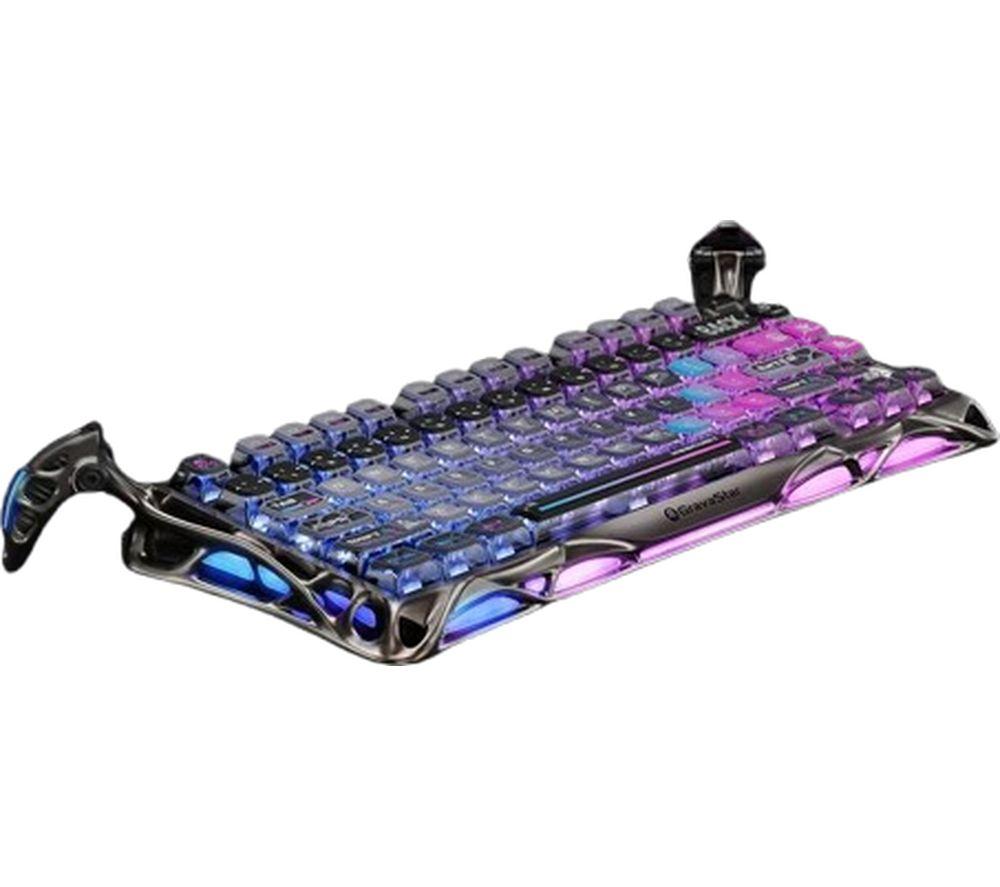 GRAVASTAR Mercury K1 Pro Wireless Mechanical Gaming Keyboard - Cyberpunk