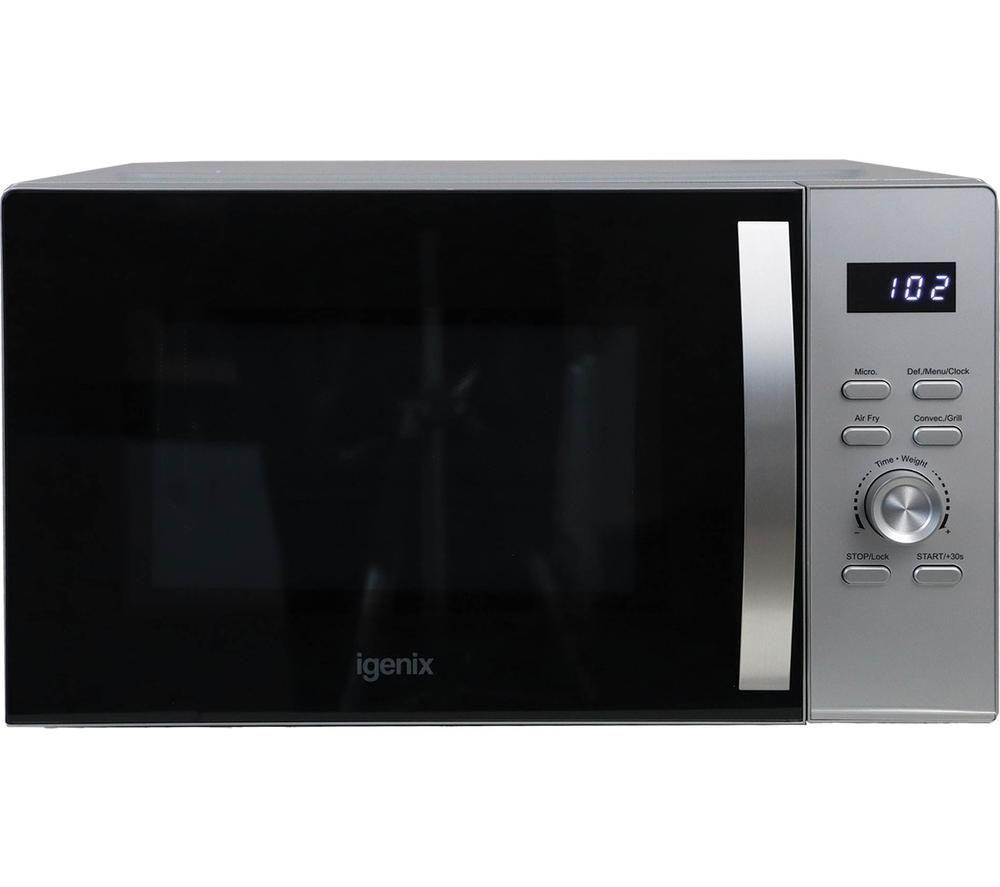 IGENIX IGMC02890S Combination Microwave - Silver