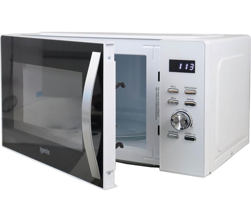 IGENIX IGMS03090W Solo Microwave - White