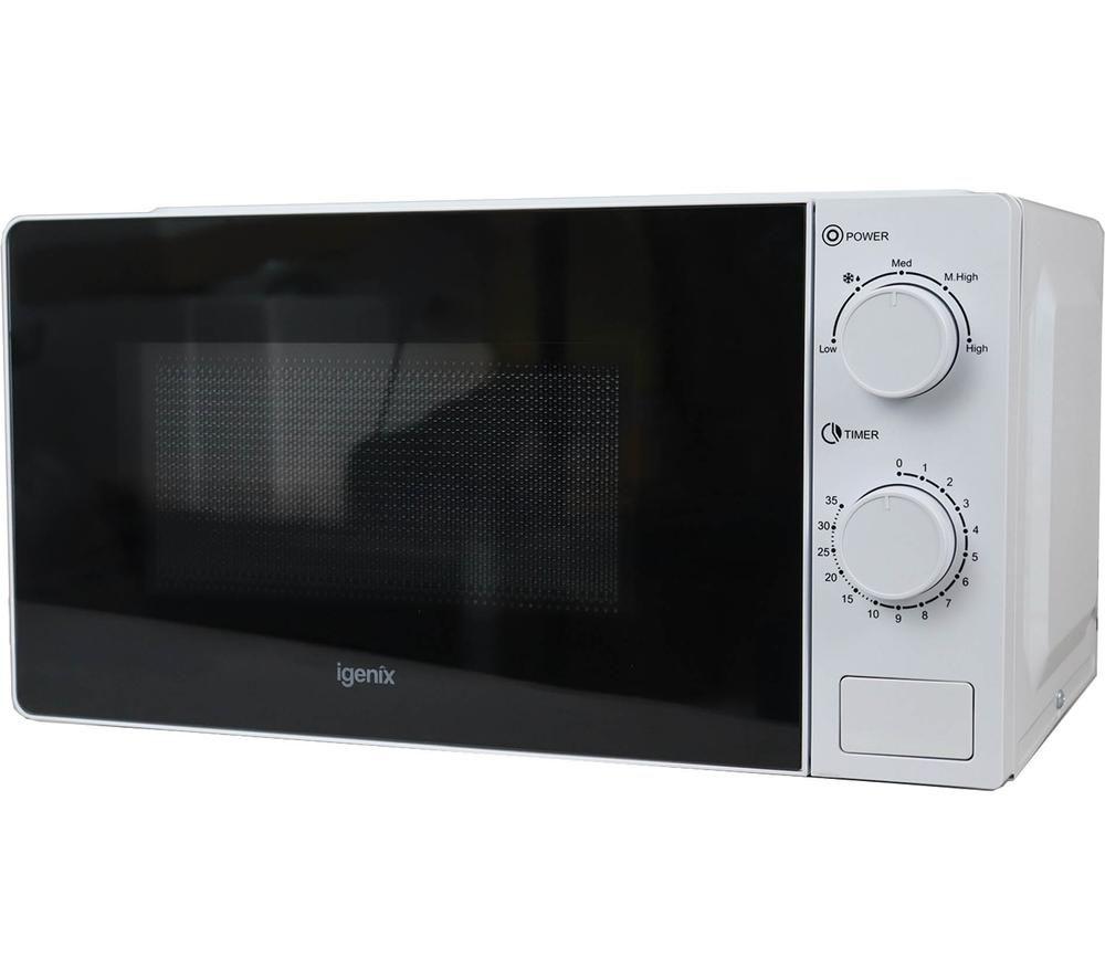 IGENIX IGMS02071W Solo Microwave - White