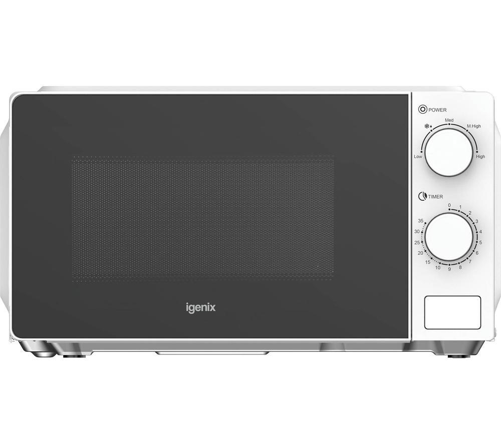IGENIX IGMS02071W Solo Microwave - White
