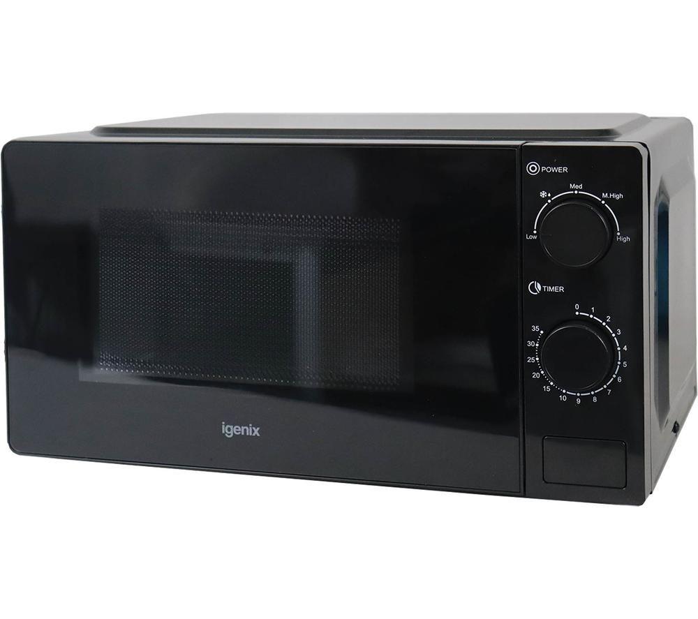 IGENIX IGMS02071B Solo Microwave - Black
