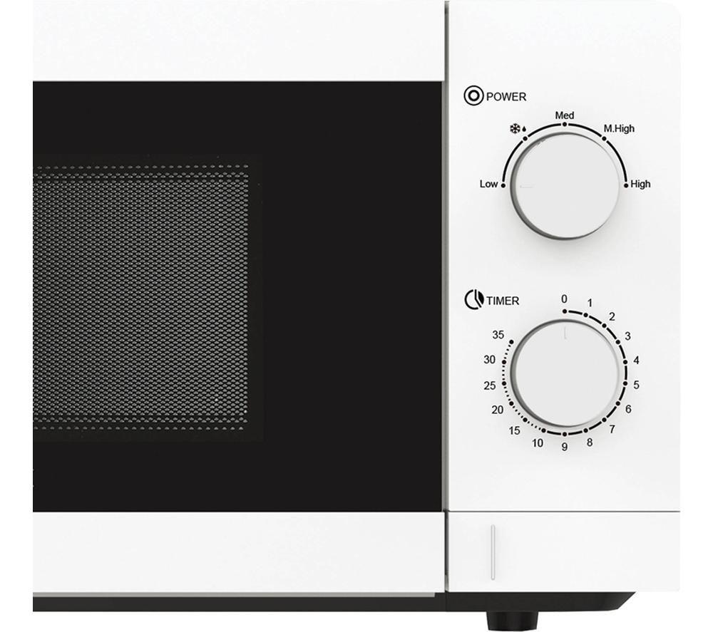 IGENIX IGMS08080W Compact Solo Microwave - White