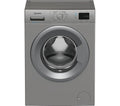 INDESIT Push&Go IP 1046S UK 10 kg 1400 Spin Washing Machine - Silver