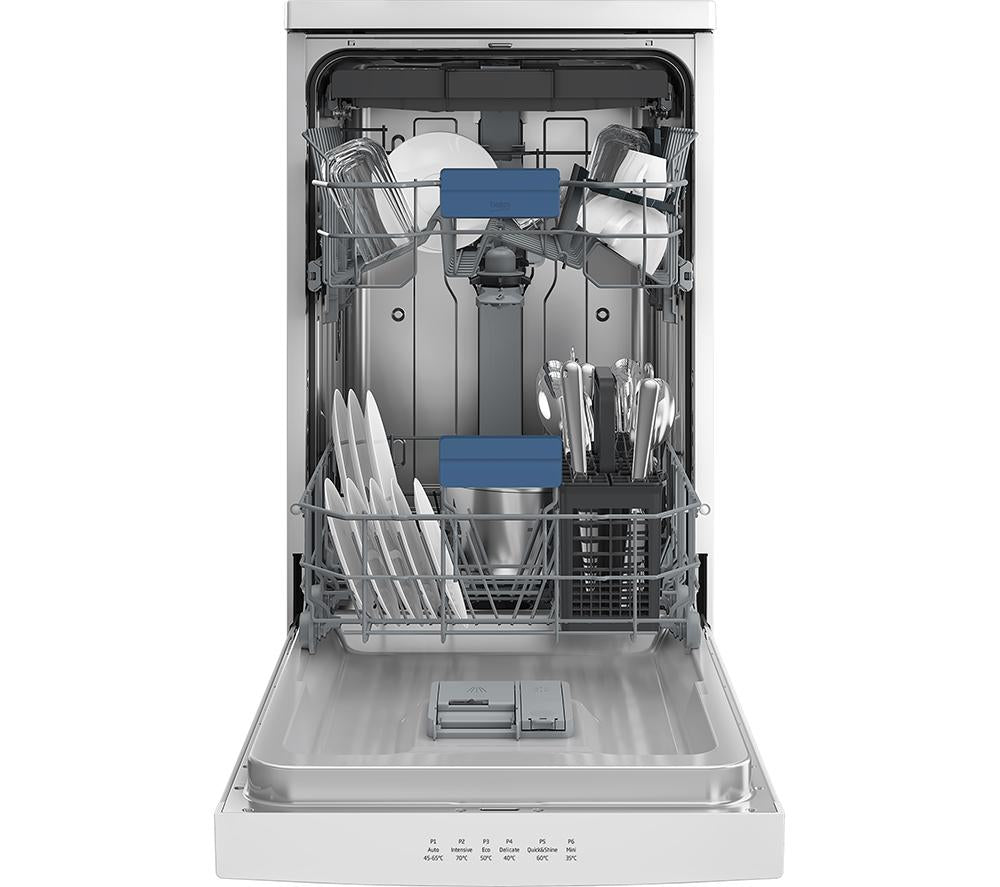 BEKO Pro BDFS16031W Slimline Dishwasher - White