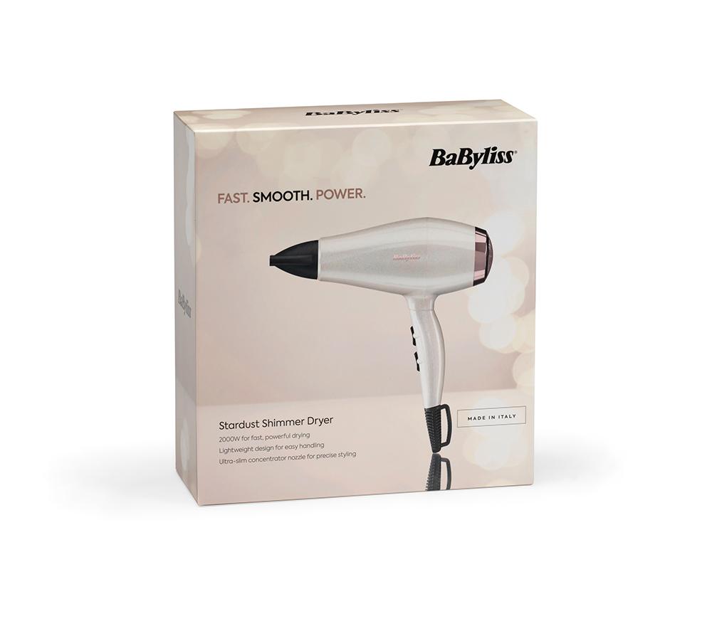 BABYLISS Stardust Shimmer 5914PU Hair Dryer - Gold