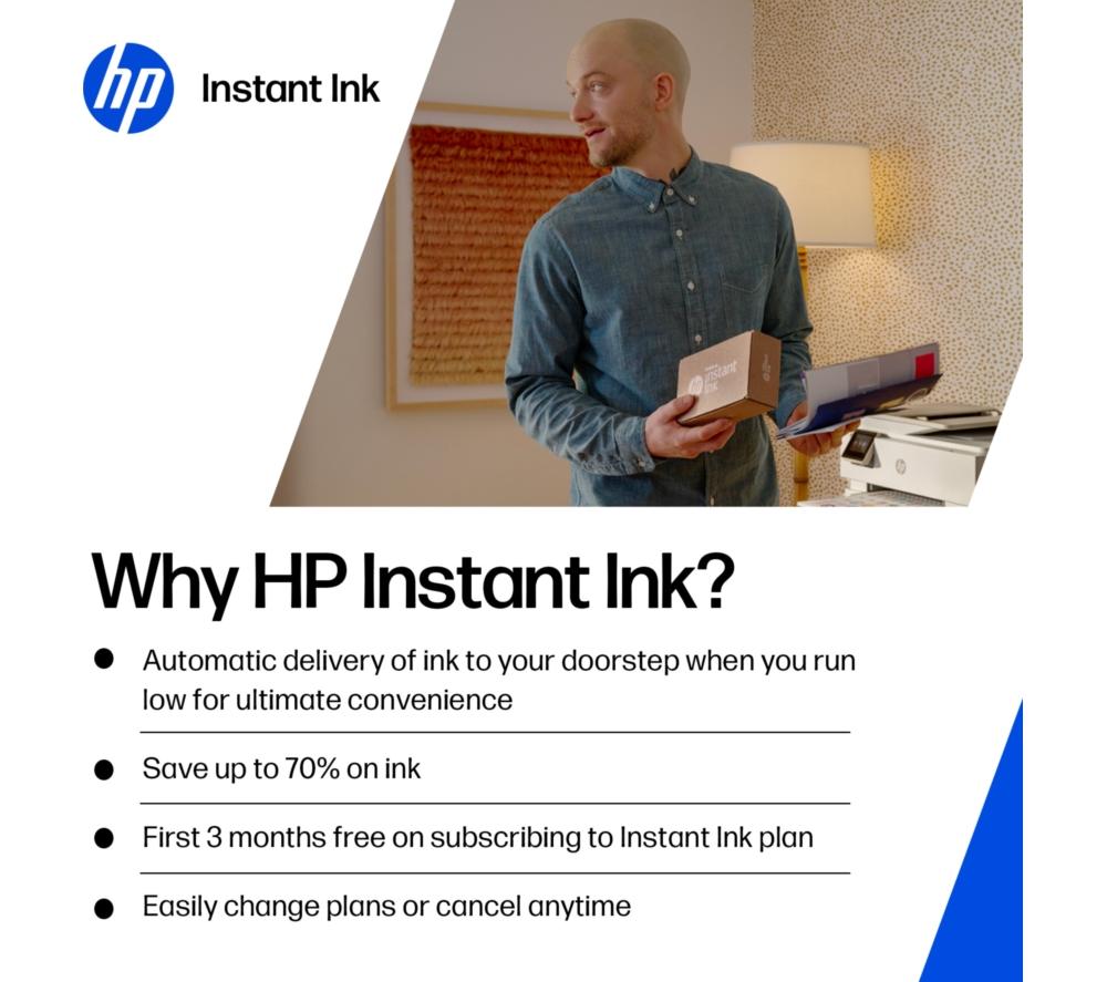 HP Envy Photo 7934 All-in-One Wireless Inkjet Printer & 6 Months Free Instant Ink