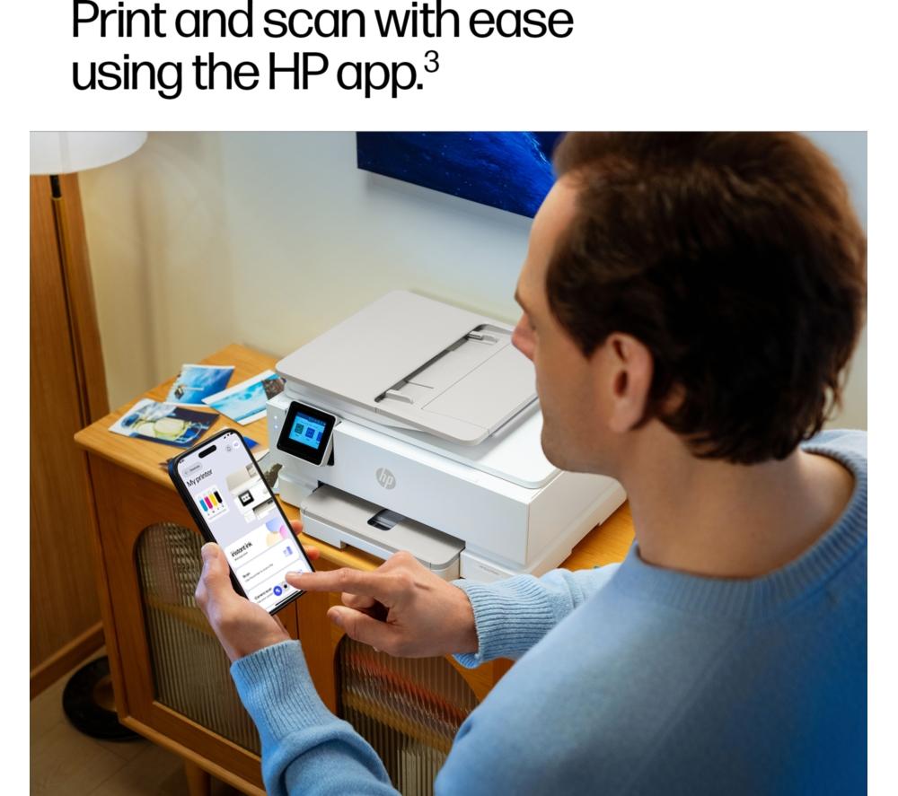 Impresora multifunción inalámbrica de inyección de tinta HP Envy Photo 7934 y 6 meses gratis de tinta Instant Ink