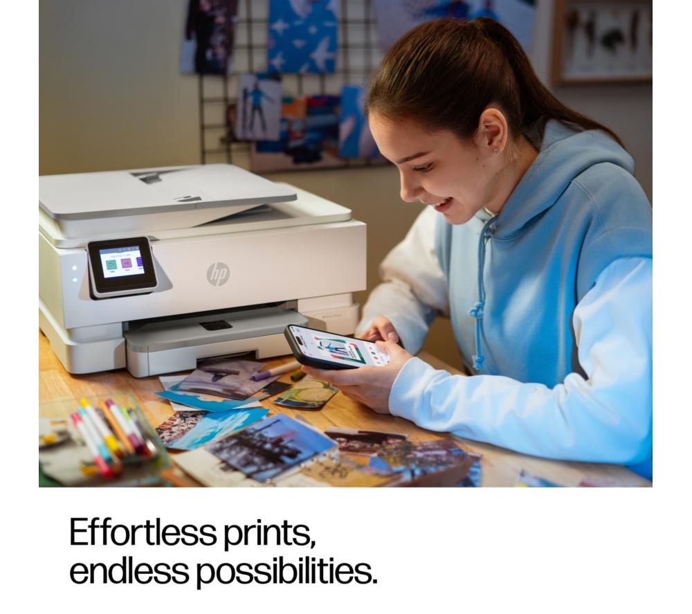 Impresora multifunción inalámbrica de inyección de tinta HP Envy Photo 7934 y 6 meses gratis de tinta Instant Ink