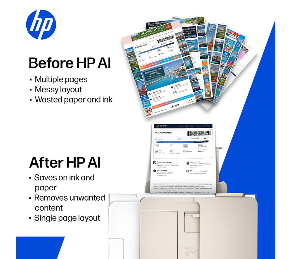 Impresora multifunción inalámbrica de inyección de tinta HP Envy Photo 7934 y 6 meses gratis de tinta Instant Ink