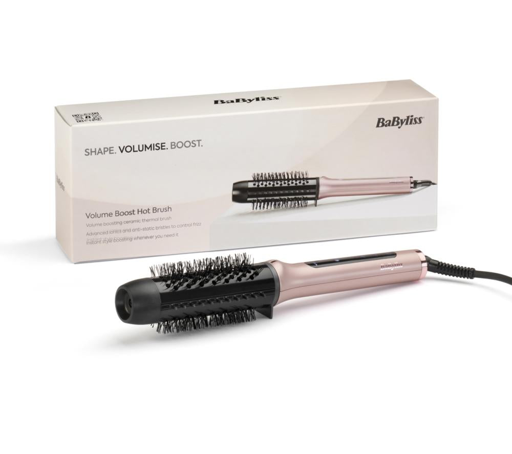 BABYLISS Volume Boost HSB200U Hot Brush - Pink