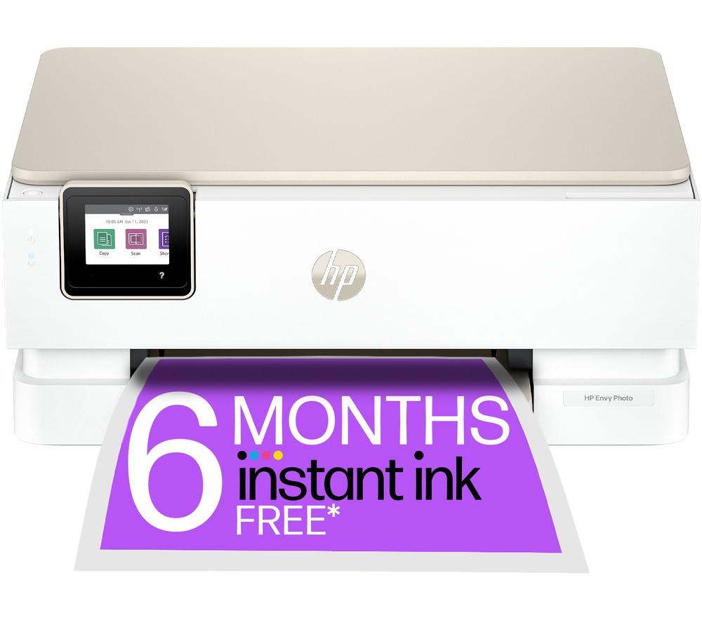 HP Envy Photo 7234 All-in-One Wireless Inkjet Printer & 6 Months Free Instant Ink