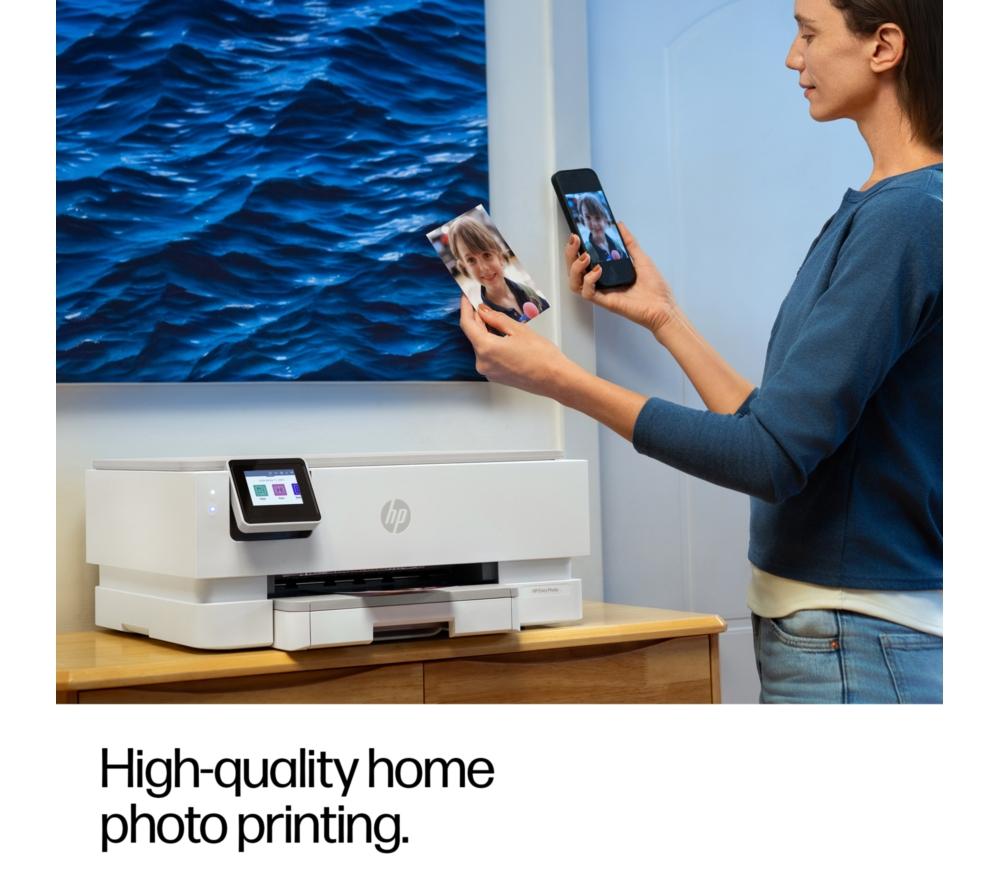Impresora de inyección de tinta inalámbrica todo en uno HP Envy Photo 7234 y 6 meses de tinta instantánea gratuita